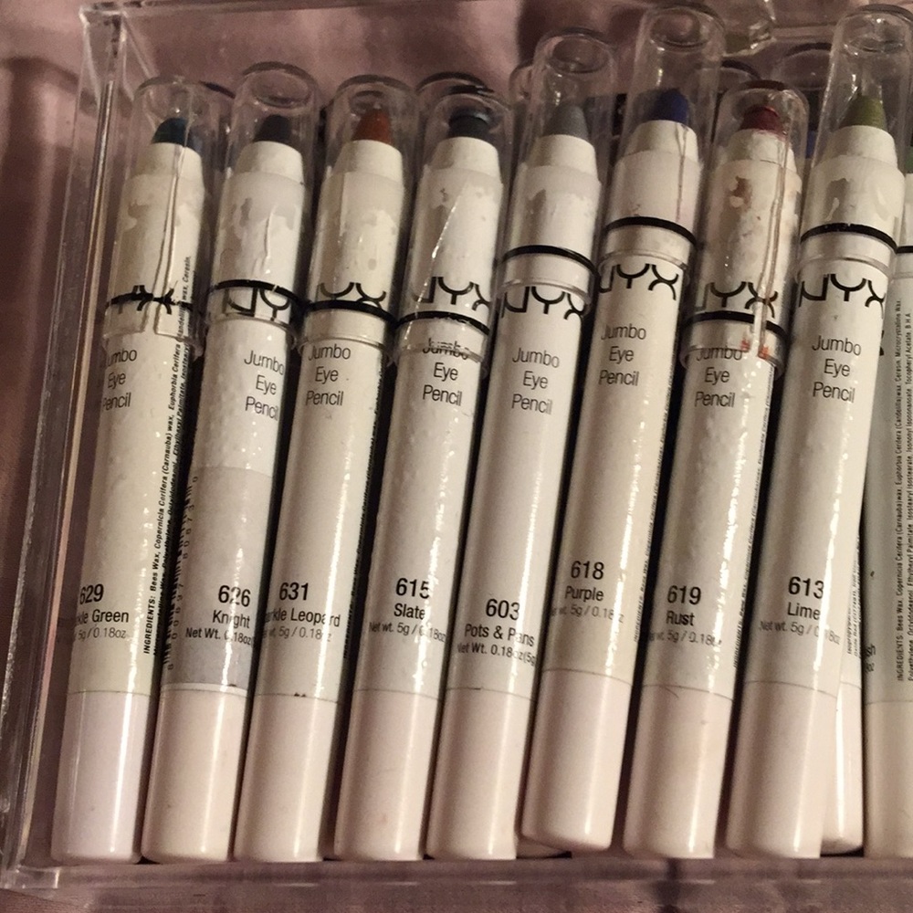 8 Jumbo NYX Eye Pencils